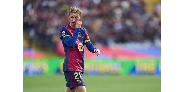 FC Barcelona overvejer stadig, om Frenkie de Jongs kontrakt skal forlænges FC Barcelona overvejer stadig, om Frenkie de Jongs kontrakt skal forlænges